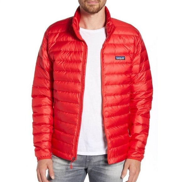 Patagonia Other - PATAGONIA Men's Down Jacket XL Fire Red